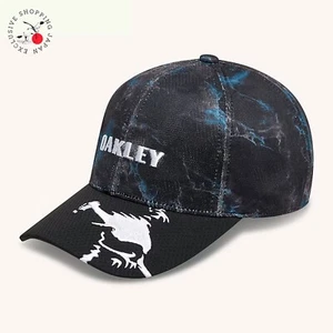Oakley Golf Men's Skull Graphic Cap 24.0 FOS901703-00G Hat Black Print 2024 New - Picture 1 of 5