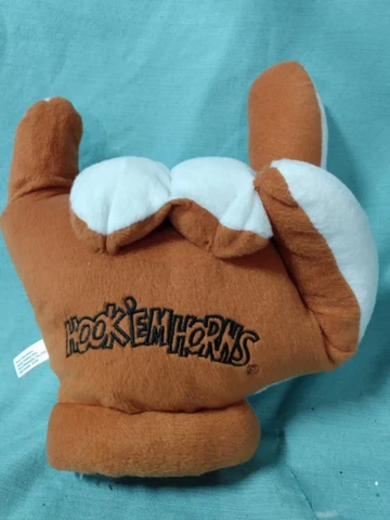 University of Texas Longhorns Hook ‘Em Horns Hand Glove Plush Cover