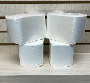 Beverage Napkins 9x9 white 1ply (4/500) 2000 Napkins - Picture 1 of 11