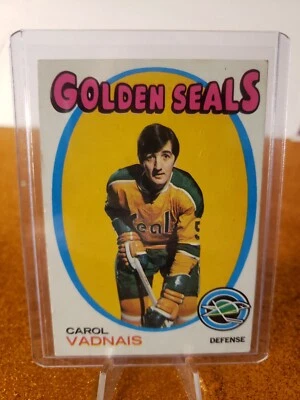 1971-72 Topps Carol Vadnais California Golden Seals #46 - Image 1 of 2
