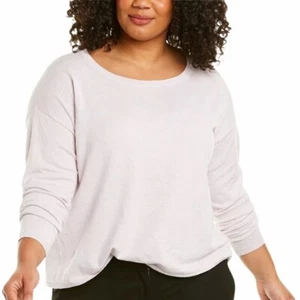 EILEEN FISHER LINO ORGÁNICO CREPE CAJA ELÁSTICA en cerámica Mujer Talla 1X NUEVO CON ETIQUETAS - Imagen 1 de 2