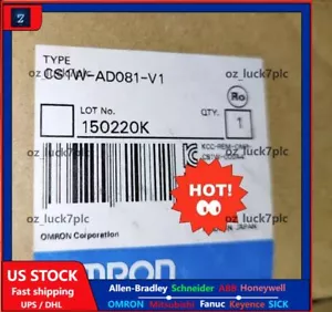 1 Stück Omron Brandneu Neu CS1W-AD081-V1 SPS Neu Originalverpackt CS1WAD081V1 - Bild 1 von 1