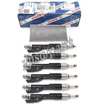 6x Inyectores de combustible originales Bosch 13647639994 para BMW F82 F33 F83 F31 F20 F21 Foto 1 de 4