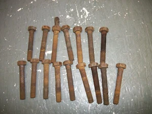 1954 Plymouth Savoy Belvedere Cylinder Head Bolt Bolts 218 - Rusty - Picture 1 of 2