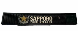 Sapporo Premium Beer Rubber Rail Bar Mat - Picture 1 of 4