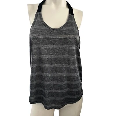 Camiseta sin mangas Nike Dri-FIT pequeña espalda deportiva ropa deportiva a rayas ocio Foto 1 de 4