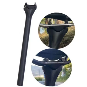 Ultralight Carbon Fiber Cycling 27.2/30.9/31.6mm Racing MTB Road Bike Seat Post - Picture 1 of 27