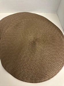 AHHFSMEI Runde Geflochtene Tischsets 15" Runde Tischmatten für Esstische 6 Stück - Bild 1 von 6