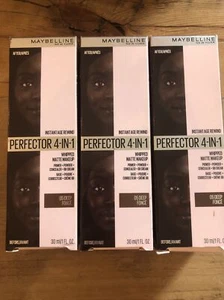 Maybelline Instant Age Rewind 4-In-1 Whipped Matte Makeup 05 DEEP 3 Pack - Picture 1 of 2