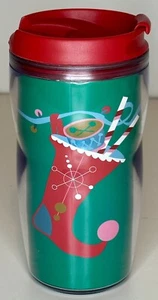 2004 Starbucks Coffee Travel Mug Cup Tumbler Christmas Stocking Toys 8 Ounce - Picture 1 of 7