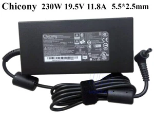 Genuine 230W Chicony Power Adapter for Gigabyte A5 A7 5.5*2.5mm Laptop Charger - Picture 1 of 6