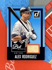 2016 Donruss Bat Kings Alex Rodriguez New York Yankees #BK-AR