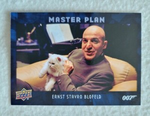 Upper Deck James Bond Villains & Henchmen Master Plan Trading Card MP-3 