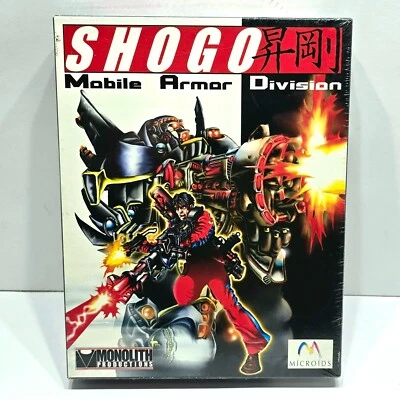 PC - Shogo: Mobile Armor Division - Brand New Sealed Big Box Bigbox Armour - Image 1 of 4
