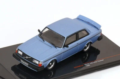 1:43 Ixo Volvo 240 Turbo Custom  1983 lightblue-metallic - Bild 1 von 3