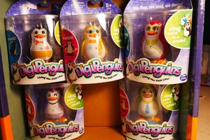 DigiPenguins Digi Pinguine Sammelfiguren Sie erhalten alle 5 Neu in OVP - Bild 1 von 6