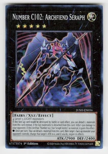 Justice Hunters #JUSH-EN056 Number C102: Archfiend Seraph - Picture 1 of 2