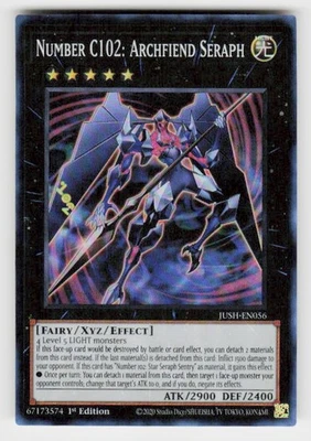 Justice Hunters #JUSH-EN056 Number C102: Archfiend Seraph - Image 1 of 2