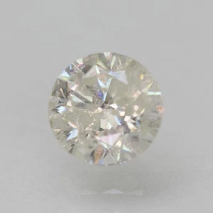 0.62 Carat G Color Round Brilliant Enhanced NATURAL Loose Diamond 5.28mm W VIDEO - Picture 1 of 3