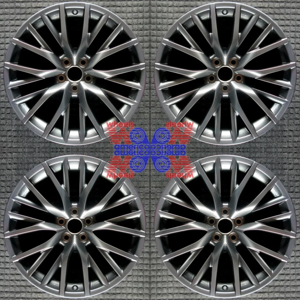 Juego de ruedas réplica carbón 20" para Lexus RX350 2016 a 2022 Foto 1 de 1