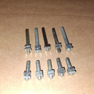 10 X PCS(5 EACH #115A/115)ZINC MECCANO THREADED PIN(LONG AND SHORT) - Picture 1 of 1