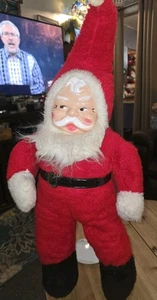 Parisi Creations Weihnachten Weihnachtsmann 25 Zoll Plüsch Hartplastik Gesicht - Bild 1 von 10