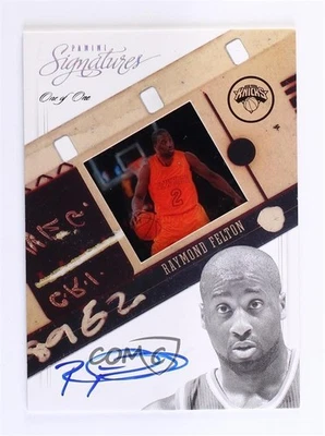 Película Panini Signatures Platinum 1/1 2012-13 Raymond Felton #89 automático 2d0 Foto 1 de 3