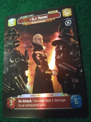 STAR WARS UNLIMITED SECRETS OF POWER SHOWCASE #1034 SLY MOORE - Image 1 of 2