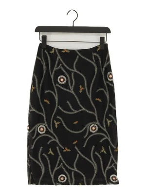 Linea Women's Midi Skirt UK 8 Black Polyester with Elastane Straight & Pencil - Image 1 of 4