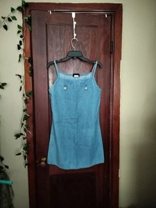Vintage Denim Shift Dress Founded 1989 Vintage Blues 1990's Size 9/10 - Picture 1 of 10