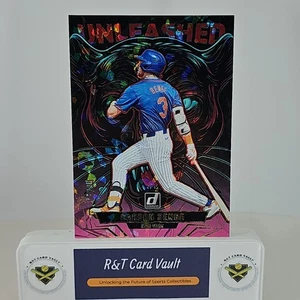 2025 Donruss Unleashed Carson Benge Pink Ice /99 #18 New York Prospect Rookie - Picture 1 of 3