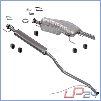 SYSTÈME D'ÉCHAPPEMENT ATEC SILENCIEUX CENTRAL POUR OPEL VECTRA B 1.6 - Photo 1/4