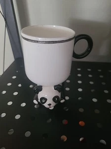 Rare Vintage Enesco Japan Ceramic Children's Panda Cup/Mug 4 1/2” Tall - Picture 1 of 6