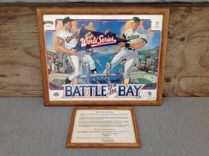 Poster MLB Battle of the Bay World Series 1989, firmato e numerato con certificato - Foto 1 di 13