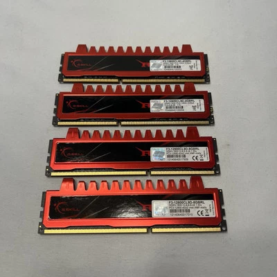 G.Skill Ripjaws 8GB Kit (2x4GB) (2x2GB) DDR3-1600 PC3-12800 DIMM RAM - Image 1 of 4