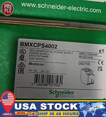 1PC NEW BMXCPS4002 PLC X80 high power power supply module Fast ship - Image 1 of 4