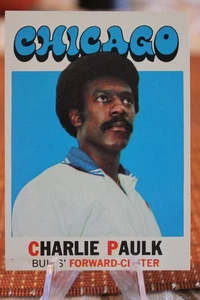 1971 Topps Basketball CHARLIE PAULK #102 - Chicago Bulls - Picture 1 of 2