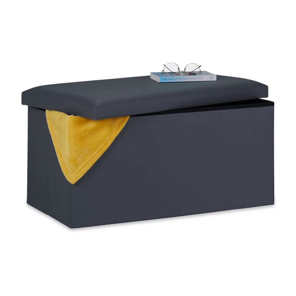 Sitzbank Sitztruhe Polsterbank Polsterhocker Garderobenbank Garderobensitzbank - Bild 1 von 1