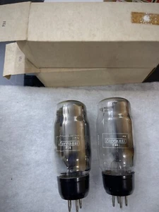 Osram Marconi GEC PX4 Welded Plates Foil Disc Getter Matched Pair NOS Tested - Picture 1 of 9