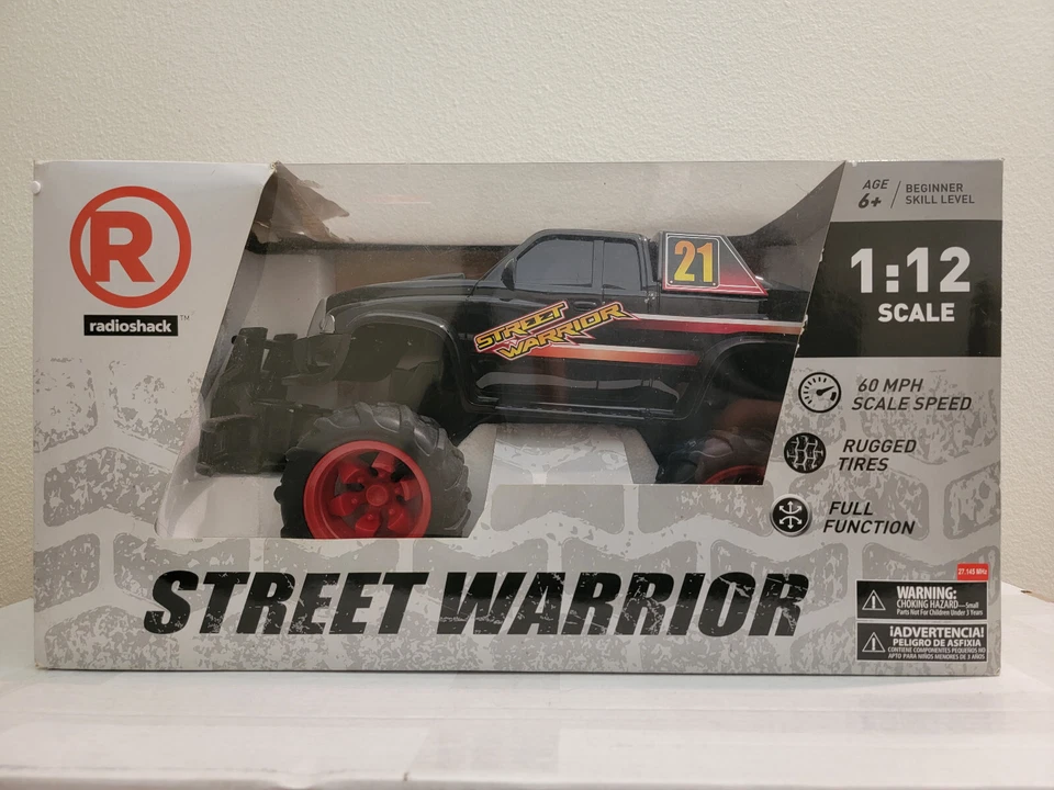 RadioShack 1 12 Scale Street Warrior Radio Controlled RC Truck