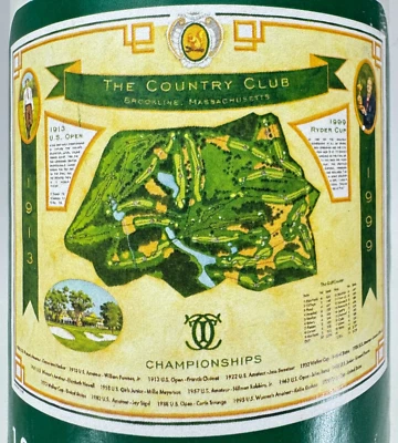 Póster del US Open Golf The Country Club Brookline Lee Wybranski 18 x 24 1913 1999 Foto 1 de 4