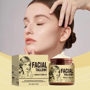 120g Tallow And Honey Balm, Beef Tallow Skin Cares, NEW 2024 Moisturiser Y6L3 - Picture 1 of 11