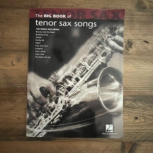 Hal Leonard El Gran Libro del Saxo Tenor Canciones Partituras Saxofón 130 Solos Pop - Imagen 1 de 3