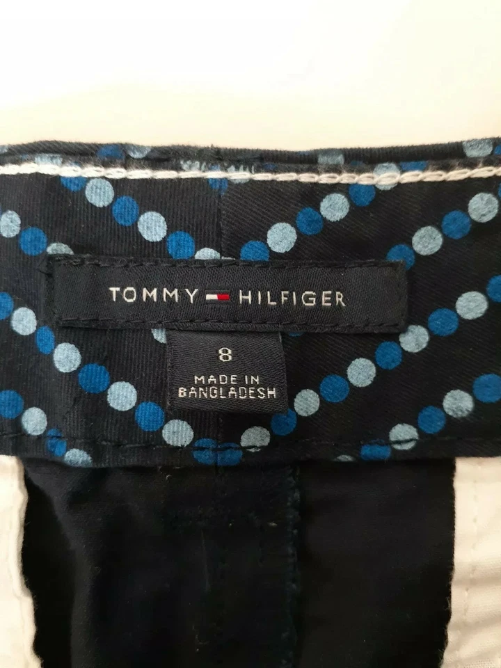 Tommy hilfiger, Женские шорты, размер 8, темно-синий W Blue Dots - Изображение 1 из 4