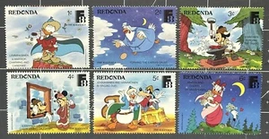 Redonda 1988 “Disney” The Kalevala (Stamps Set Of 6) MNH - Picture 1 of 1