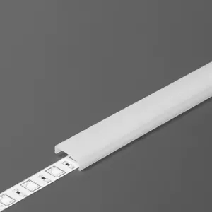 Coperchio diffusore extra 3m per profilo LED C1 S1 TM2 W1 Glow ARCH1 WAY1 U-TIle - Foto 1 di 4