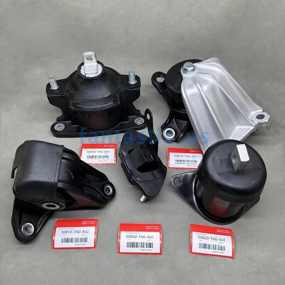 OEM! 5PCS Engine Motor & Trans Mounts Kit For 08-12 Honda Accord 2.4L Auto Trans - Image 1 of 4