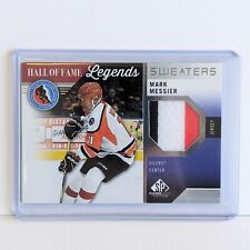 2021-22 SP Game Used MARK MESSIER Hall of Fame Legends Sweaters Tri-Color