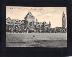 F2324 India Bombay High Court University Tower vintage postcard - Picture 1 of 2