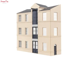 Dapol Kitmaster Genesis Low Relief Factory End (Hoist) Kit O Gauge - Picture 1 of 1